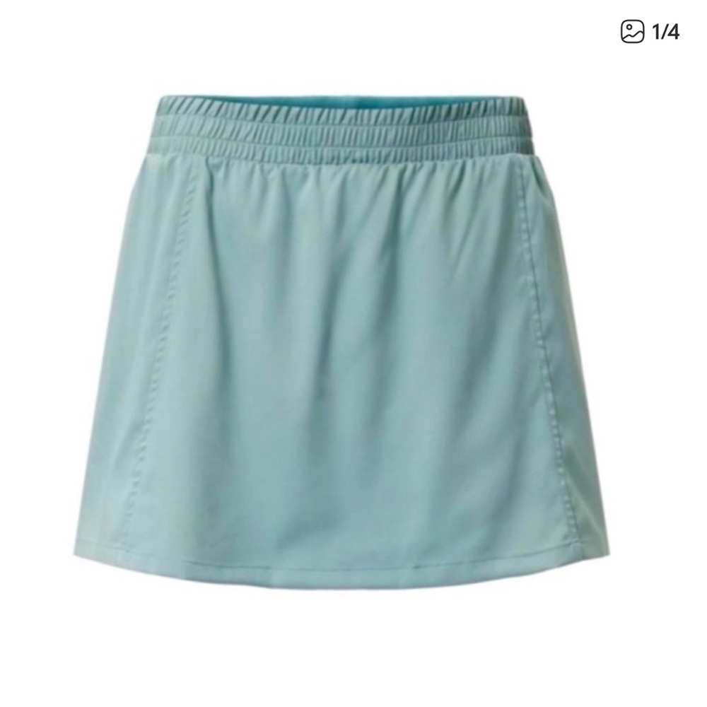 Girlfriend Collective Sky Blue Skirt skort size 3XL